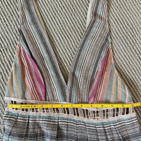 Ecotè Rainbow Maxi Dress Size 0 NWT Urban Outfitters - Picture 6 of 6